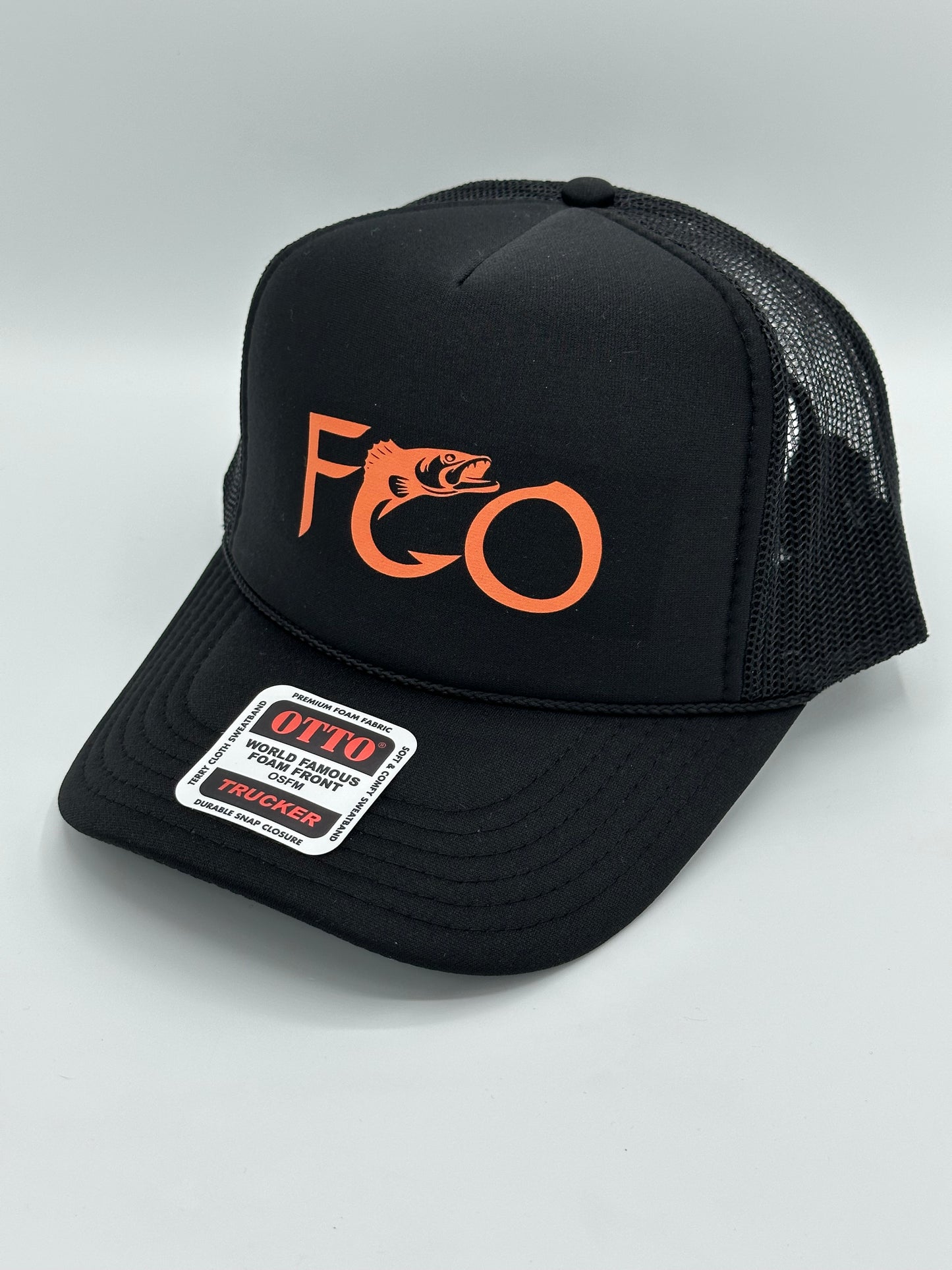 OTTO CAP® 5 Panel High Crown Mesh Back Trucker Hat