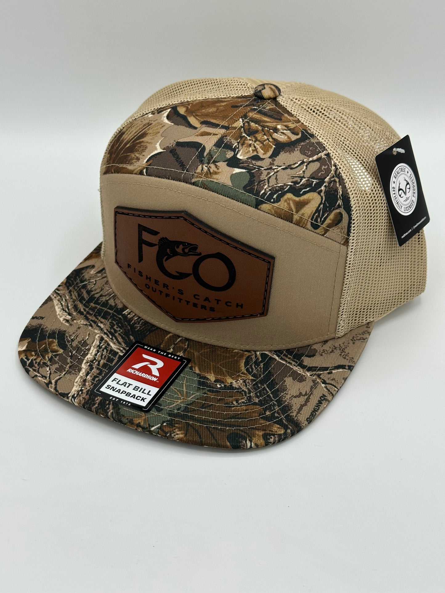 Richardson 168 Flat Bill Realtree Advantage/ Khaki Hat