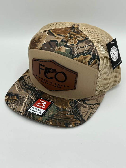 Richardson 168 Flat Bill Realtree Advantage/ Khaki Hat