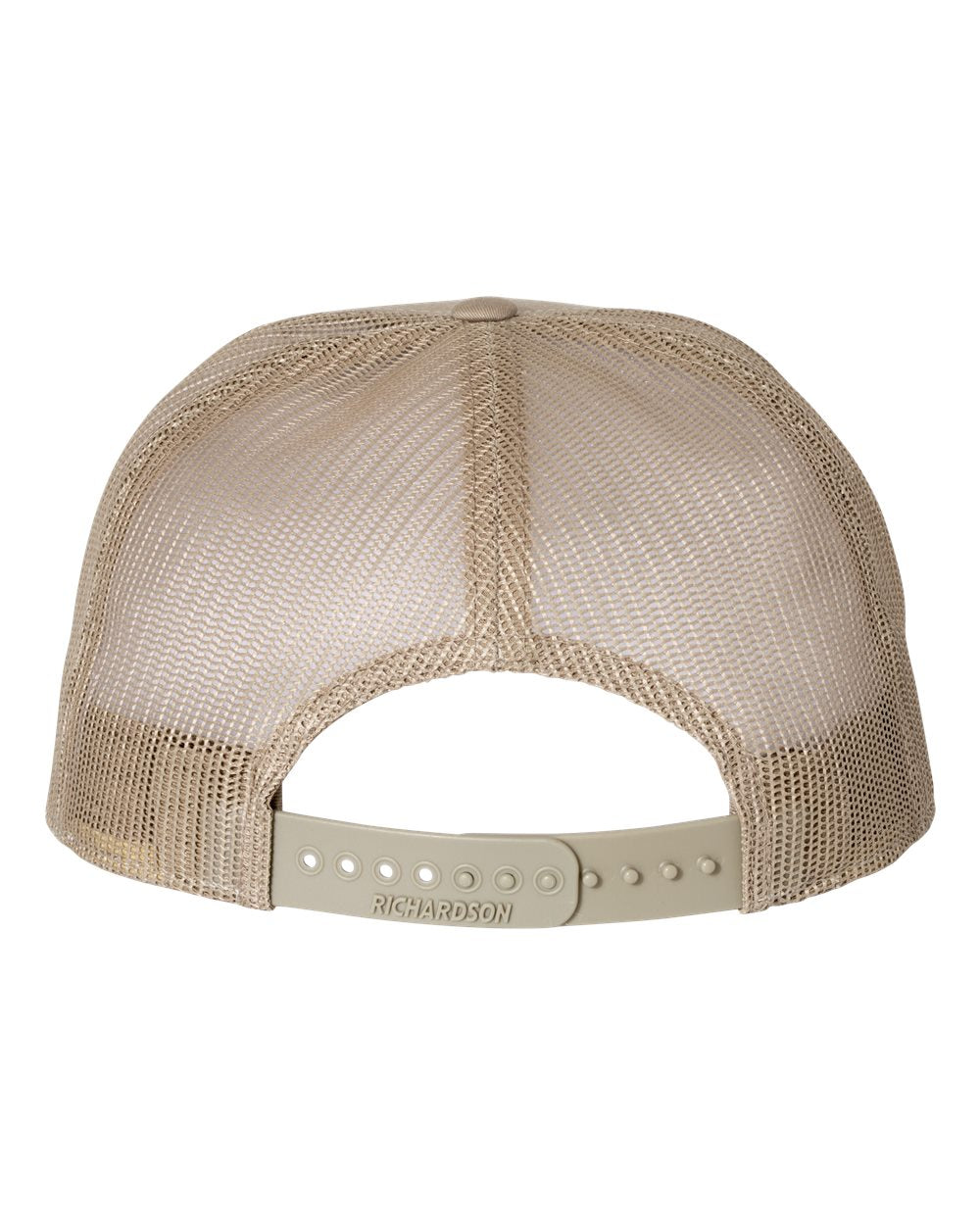 Richardson 168 Flat Bill Brown/Khaki Hat